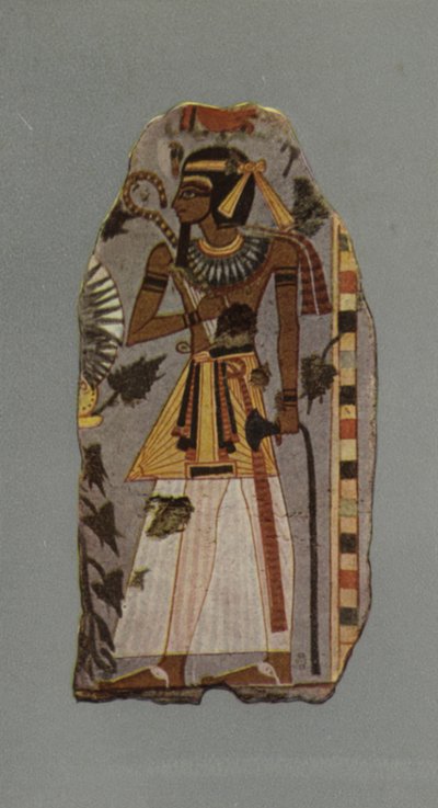 Figur av Amen-hetep I, kung av Egypten, 1600 f.Kr. (foto) av English Photographer