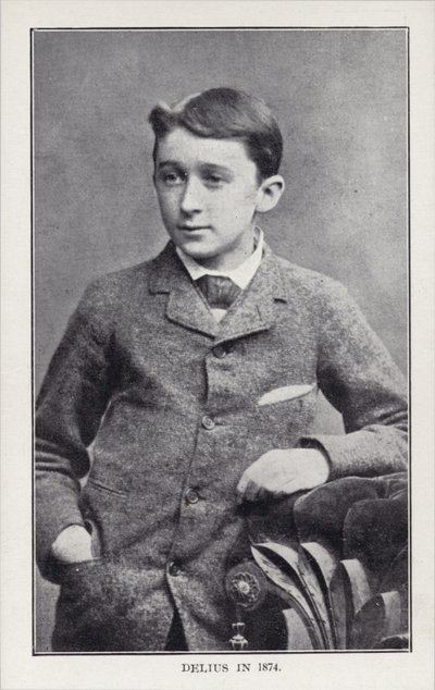 Frederick Delius 1874 av English Photographer
