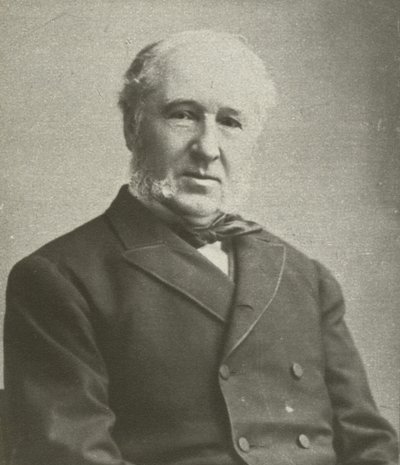 Frederick Greenwood, redaktör för Pall Mall Gazette (s/v foto) av English Photographer
