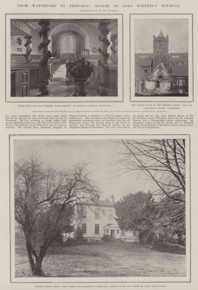 Från Waterford till Pretoria, Scenes of Lord Roberts Boyhood av English Photographer