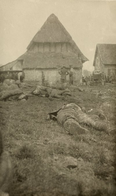 Från ett album med 134 fotografier associerade med första världskriget, västfronten, 1914-18 av English Photographer