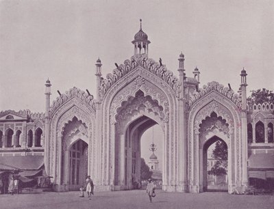 Gateway Hussainabad Market, Lucknow av English Photographer
