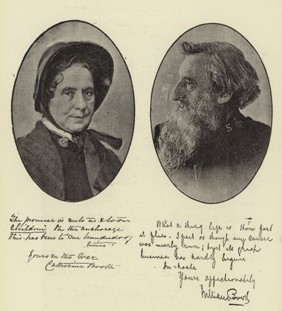 General Booth och Mrs Booth av English Photographer