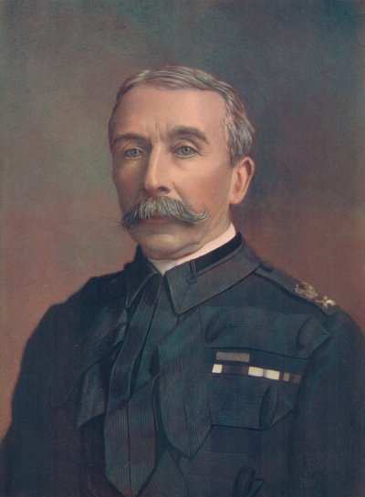 General E. F. Chapman. Leder trupperna i Skottland av English Photographer