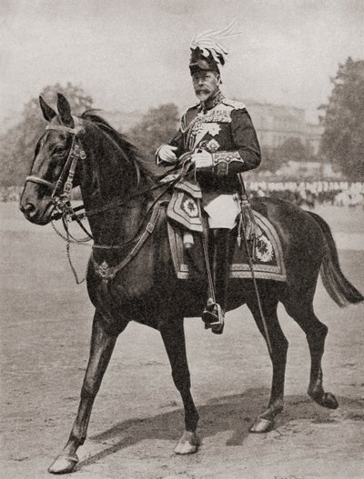 George V, från The Story of Twenty Five Years, publicerad 1935 av English Photographer