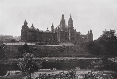 Glasgow: Art Galleries (s/v foto) av English Photographer