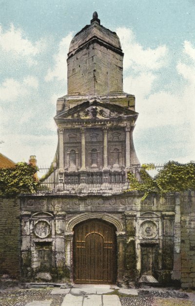 Gonville och Caius College, hedersporten av English Photographer