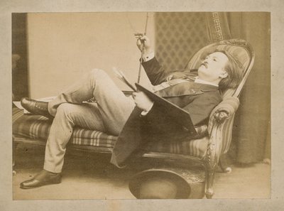 Gustave Dore, cirka 1860 av English Photographer