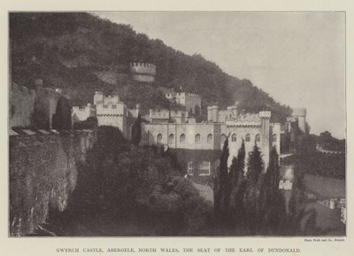 Gwrych Castle, Abergele, norra Wales, säte för Earl of Dundonald av English Photographer