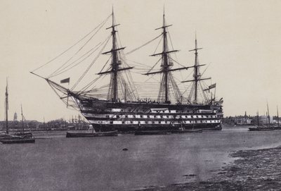HMS St Vincent (s/v foto) av English Photographer