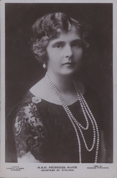 HKH Prinsessan Alice (s/v foto) av English Photographer