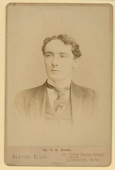 H B Irving, skådespelare och teaterchef av English Photographer