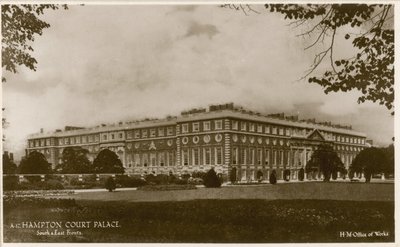 Hampton Court Palace, syd- och östfronter av English Photographer