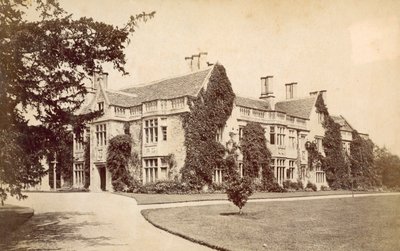 Hannington Hall, Wilts (s/v foto) av English Photographer