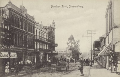 Harrison Street, Johannesburg (s/v foto) av English Photographer