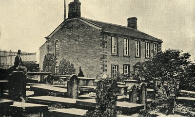 Haworth Parsonage, hem till familjen Bronte av English Photographer