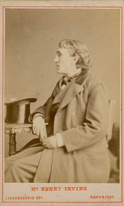 Henry Irving, skådespelare av English Photographer