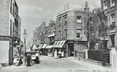Hill Rise, Richmond: allmän bild, 1895 av English Photographer