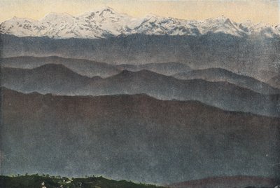 Himalayabergen (färgad bild) av English Photographer