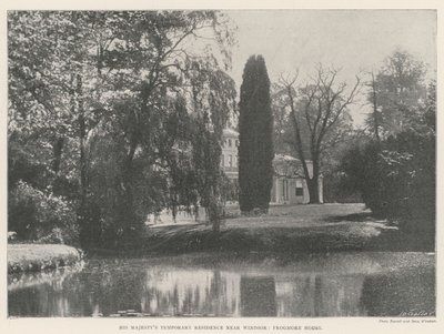 Hans Majestäts tillfälliga bostad nära Windsor, Frogmore House av English Photographer