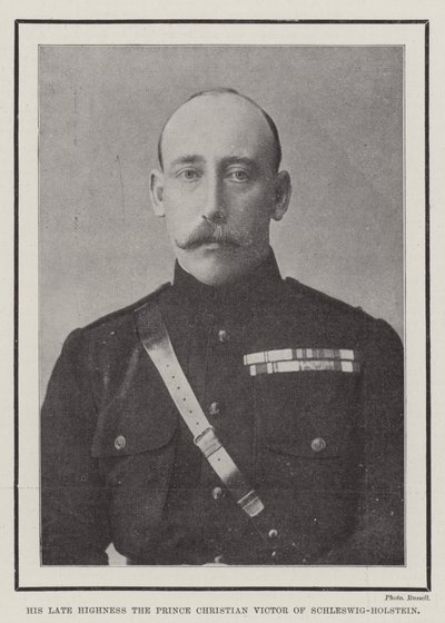 Hans framlidne höghet Prins Christian Victor av Schleswig-Holstein av English Photographer