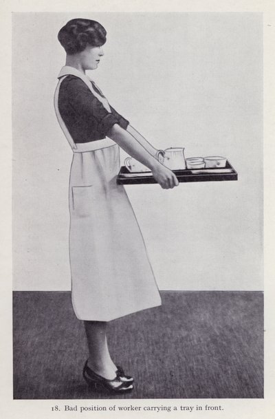 Illustration för Posture in Housework (s/v foto) av English Photographer