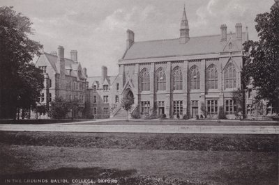 I Grounds Balliol College, Oxford av English Photographer