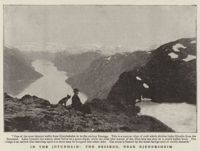 I Jotunheim, Bessegg, nära Gjendesheim av English Photographer