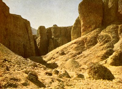 I de kungliga gravarnas dal, Egypten. av English Photographer