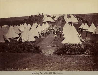 Infanteriläger, Gun Hill, Barbados av English Photographer