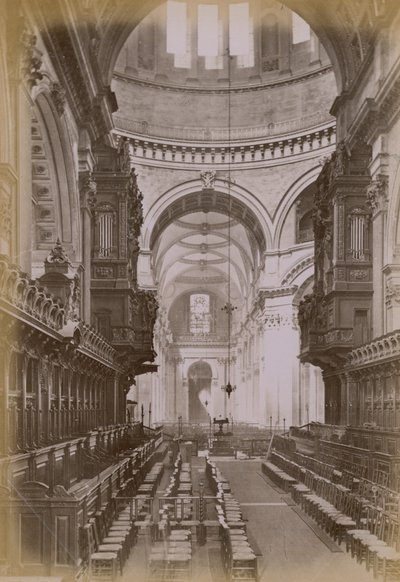 Interiör av St Pauls Cathedral av English Photographer