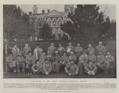 Invalider på Royal Victoria Hospital, Netley av English Photographer