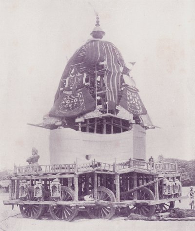 Jagannath bil, Puri av English Photographer