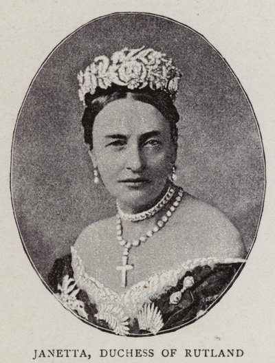 Janetta, hertiginna av Rutland av English Photographer