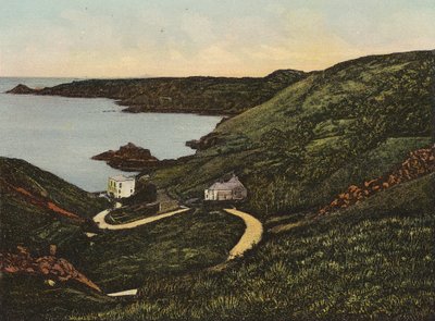 Jersey: Bouley Bay (färgat foto) av English Photographer