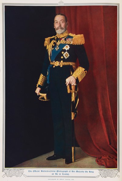 Kung George V 1935 av English Photographer