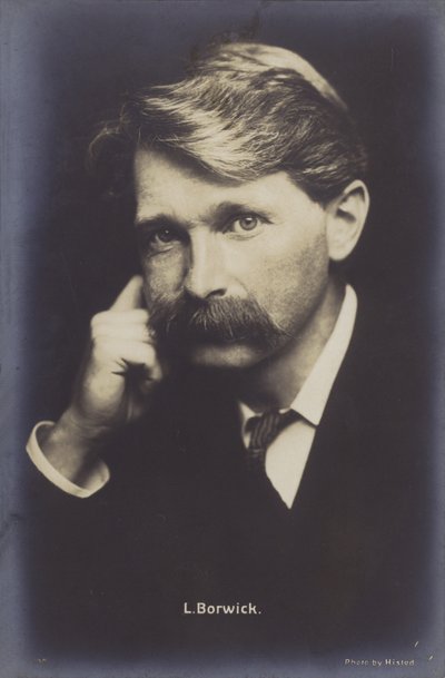 Leonard Borwick, engelsk konsertpianist (1868-1925) av English Photographer