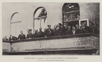 Li-Hung-Chang i Tyskland, besök hos prins Bismarck i Friedrichsruhe av English Photographer