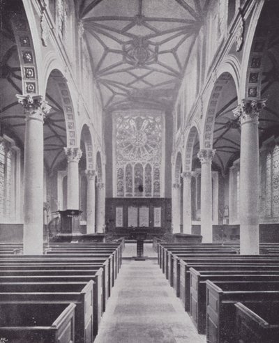 London City Churches: St Katherine Cree (s/v foto) av English Photographer