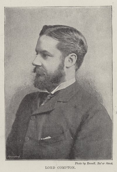 Lord Compton av English Photographer