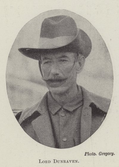 Lord Dunraven av English Photographer