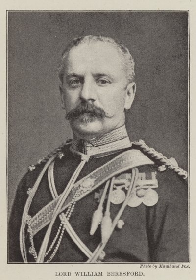 Lord William Beresford av English Photographer