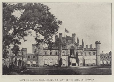 Lowther Castle, Westmorland, säte för Earl of Lonsdale av English Photographer
