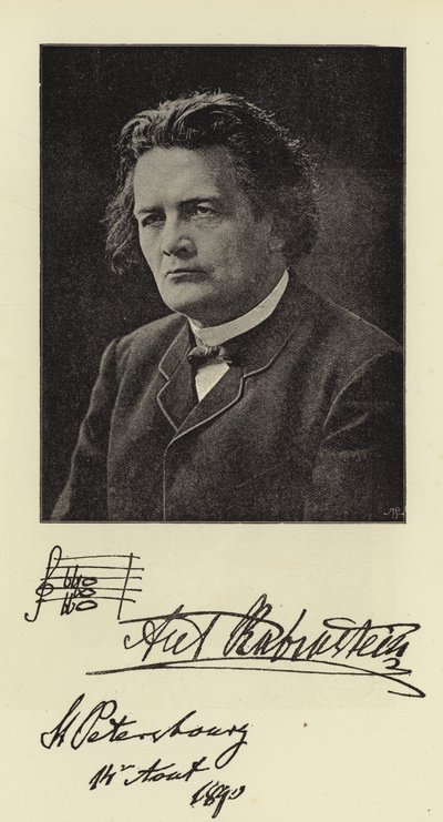 M Anton Rubinstein av English Photographer