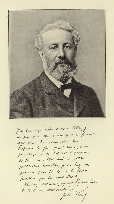 Herr Jules Verne av English Photographer