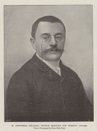 M Theophile Delcasse, Frankrikes utrikesminister av English Photographer