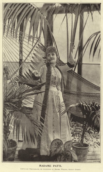 Madame Patti av English Photographer