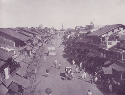 Main Street, Baroda av English Photographer