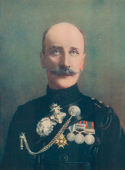 Generalmajor F. Howard. Befälhavande åttonde brigaden, sydafrikanska fältstyrkan av English Photographer