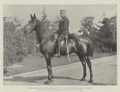 Generalmajor Sir Redvers Buller, GCB, VC, på sin favoritladdare, Gambler av English Photographer